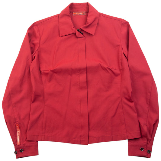 Vintage 2000 Prada Sport Zip Up Jacket Womens Size S