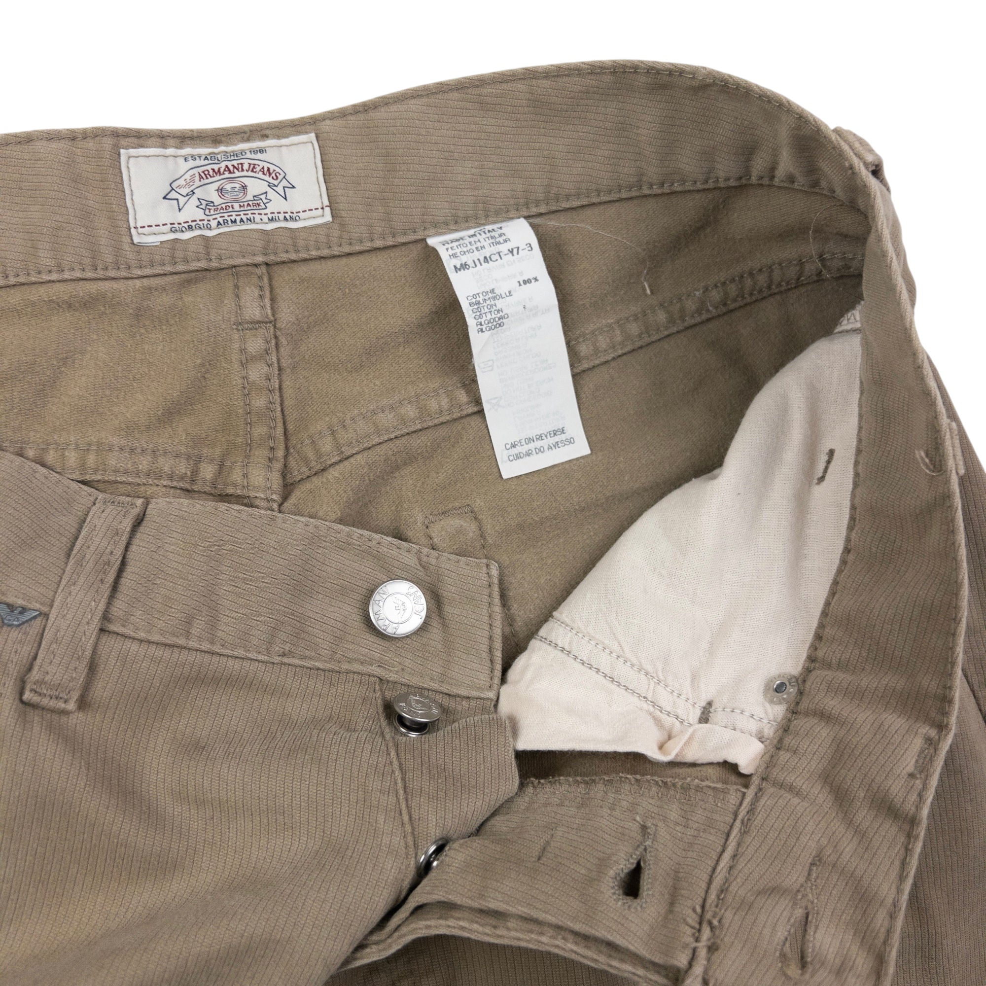 Vintage Armani Jeans Trousers Size W32