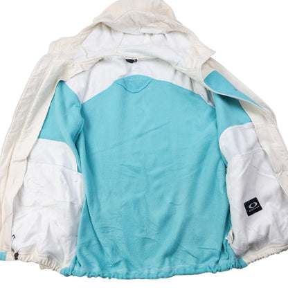 Vintage Oakley Zip Up Fleece Jacket Size M