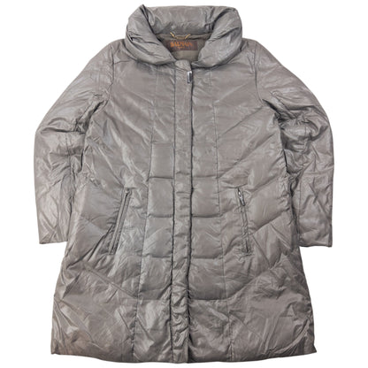 Vintage 90s Balmain Zip Up Padded Rain Jacket Size M