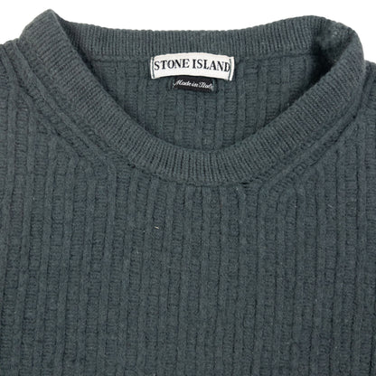Vintage Stone Island Ribbed Jumper Size M