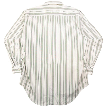 Vintage Issey Miyake Striped Long Sleeve Button Up Shirt Size m