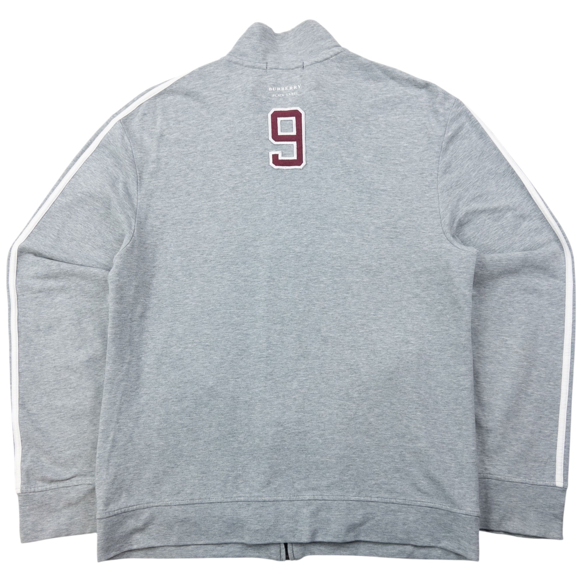 Vintage 2000s Burberry Black Label Zip Up Sweatshirt Size S