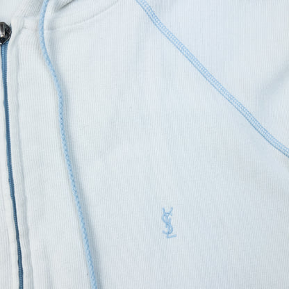 Vintage 2000s YSL Yves Saint Laurent Zip Up Hoodie Size XL