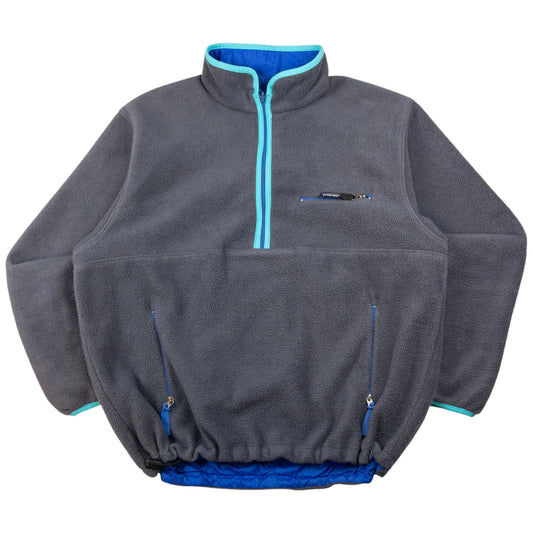 Vintage Patagonia Glissade Reversible Snap T Button Fleece Jacket Size XL
