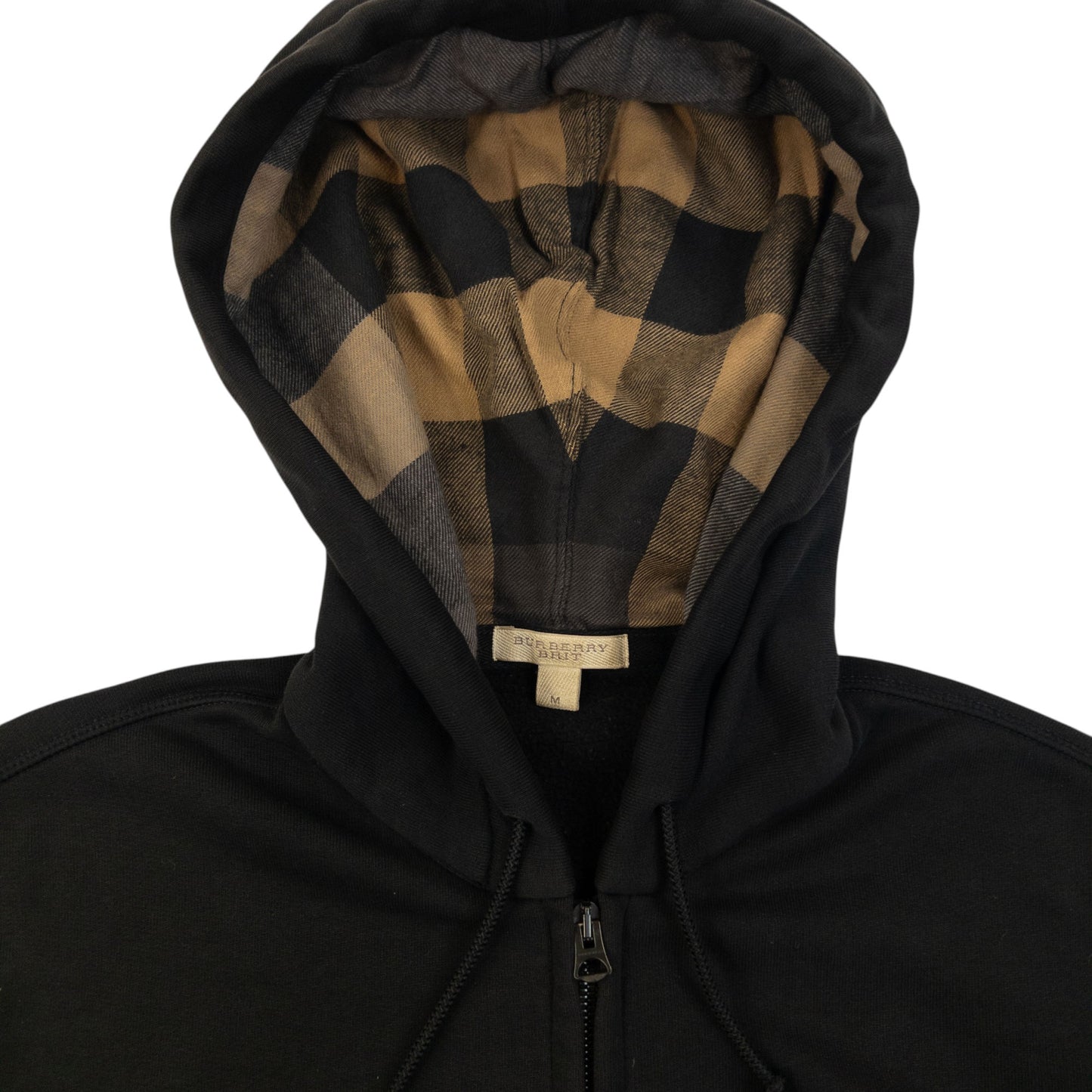 Vintage Burberry Brit Zip Up Hoodie Size S