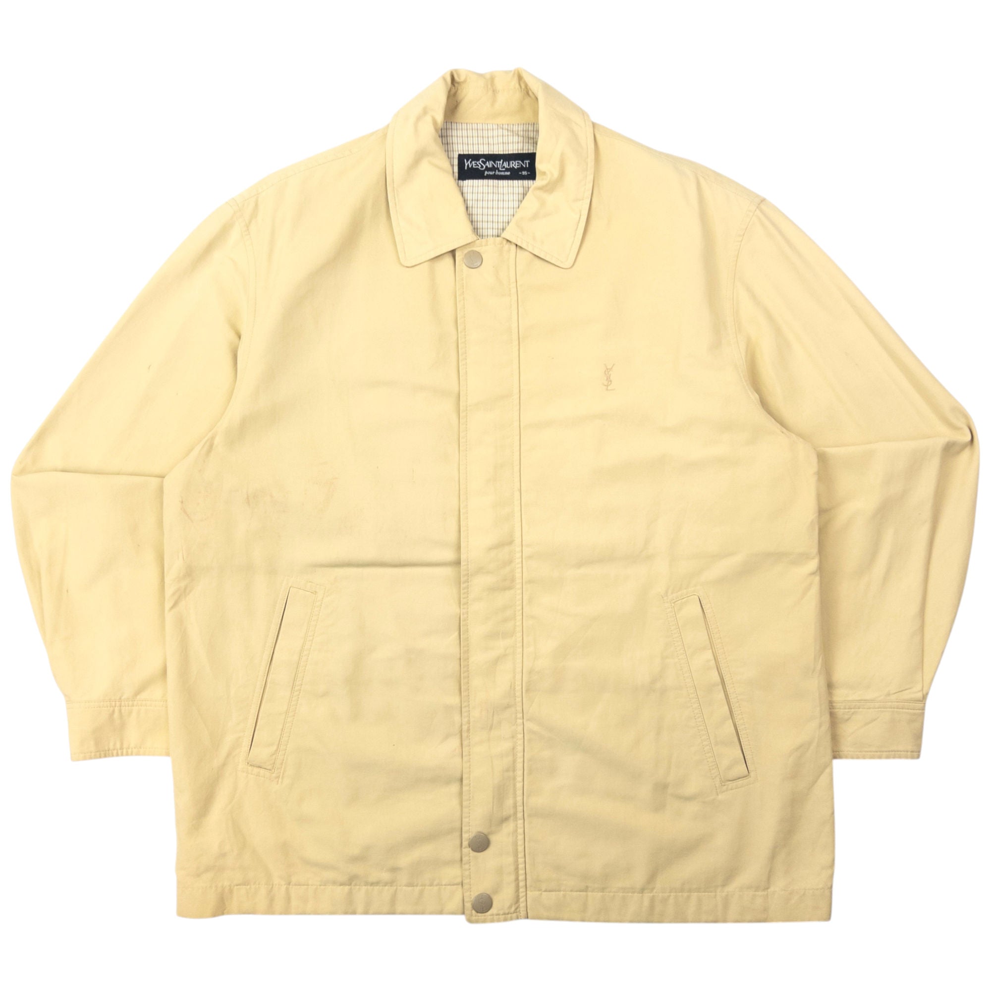 Vintage YSL Yves Saint Laurent Harrington Jacket Size M