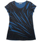 Vintage Issey Miyake Pattern T Shirt Womens Size S