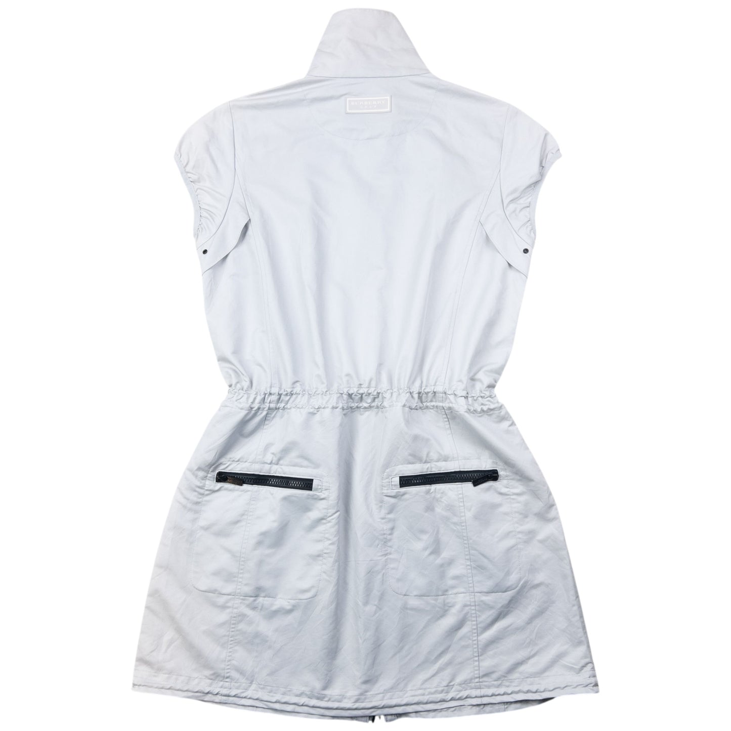 Vintage 2000s Burberry Golf Full Zip Dress Womens Size M