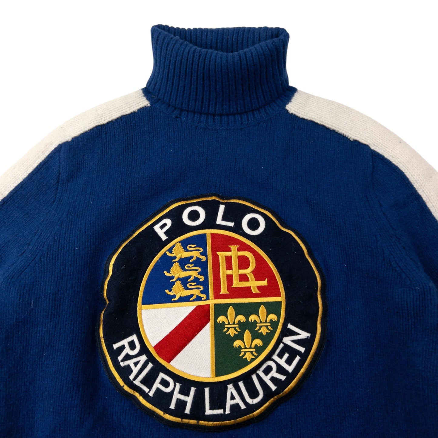 Vintage Polo Ralph Lauren USA Embroidered Knit Jumper Size S