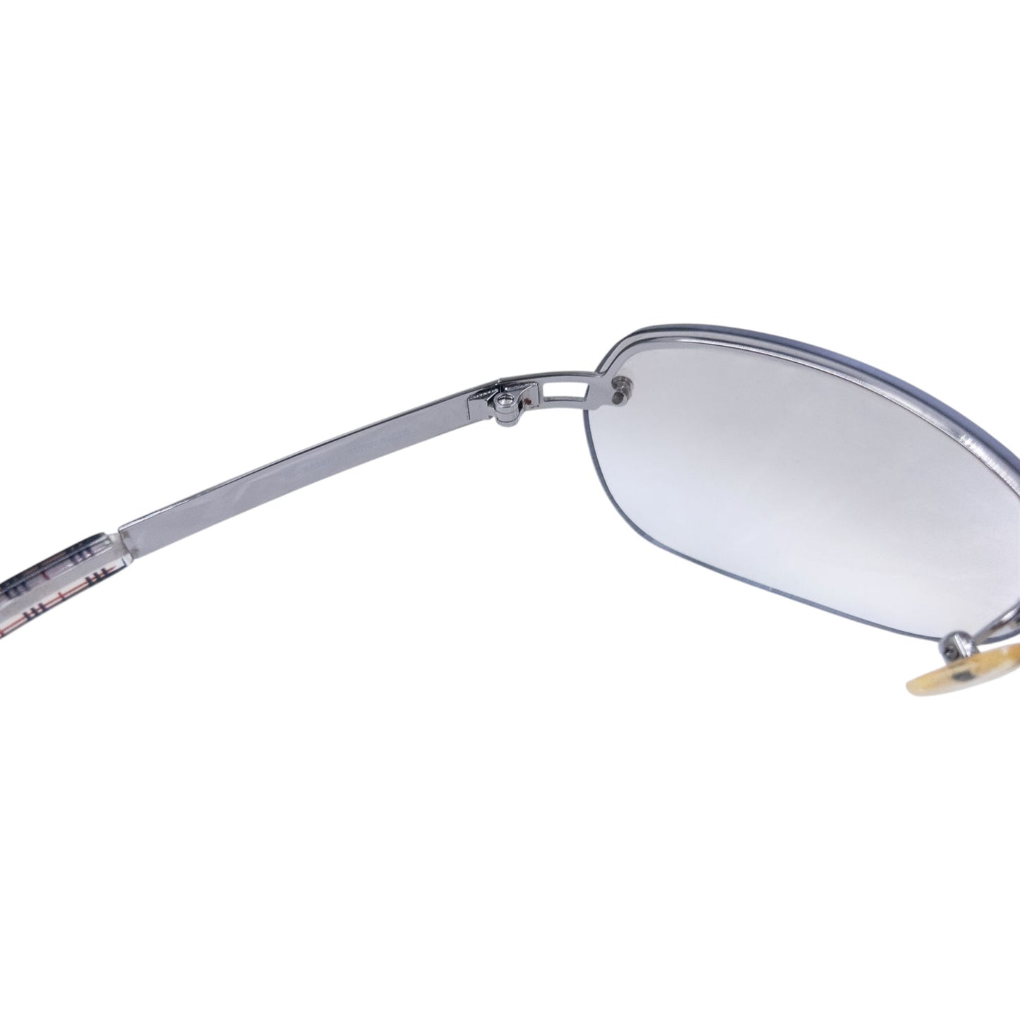 Vintage 2000s Burberry Nova Check Rimless Sunglasses