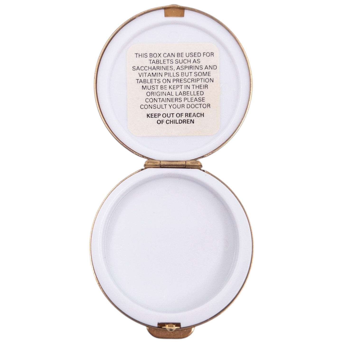 Vintage 90s Burberry Nova Check Compact Pill Box
