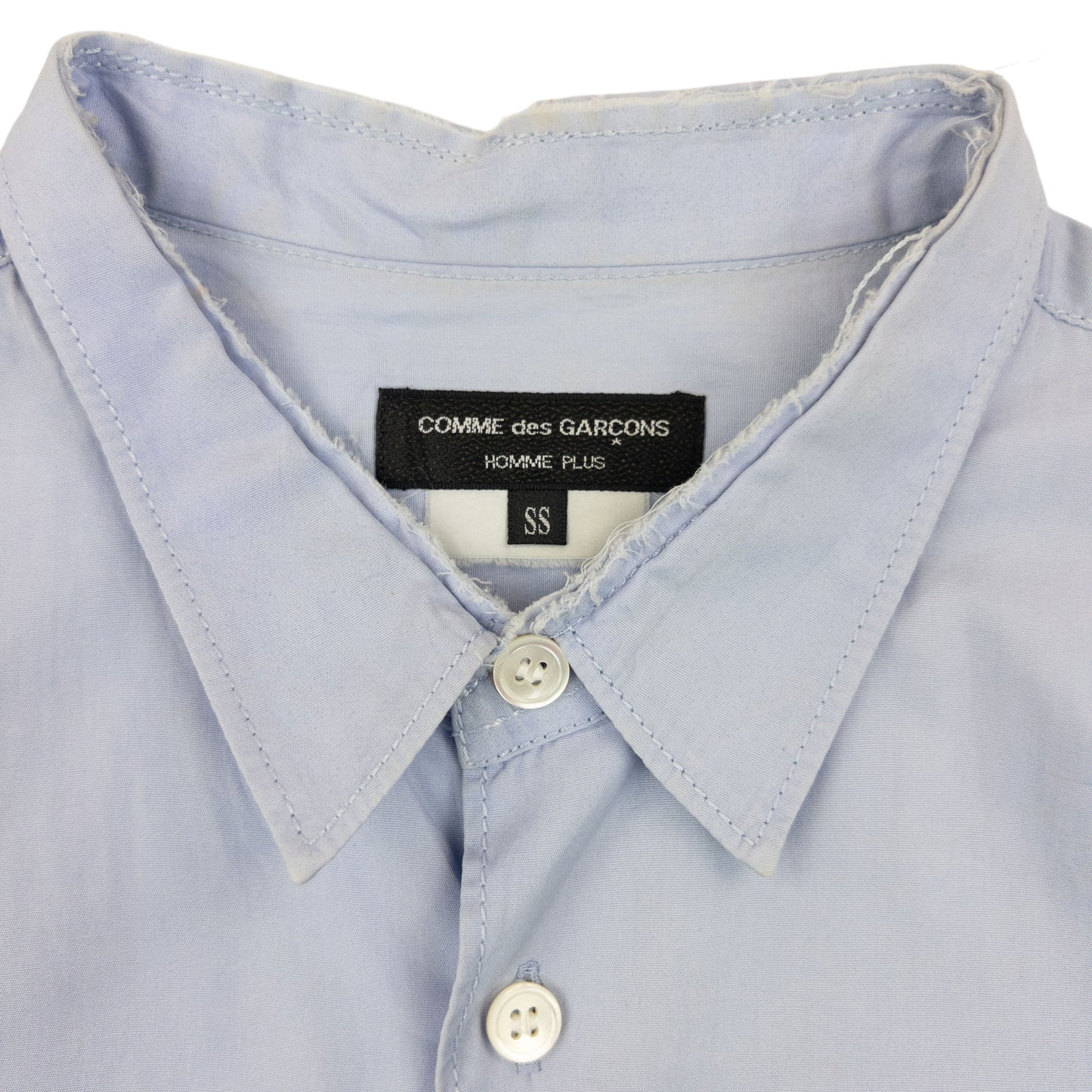 Vintage 2000s Comme Des Garçons HOMME Plus Long Sleeve Button Up Shirt Size S