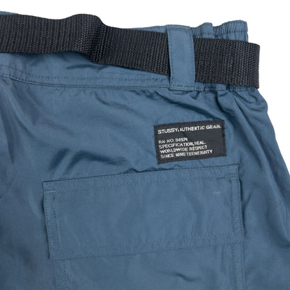 Vintage Stussy Belt Waist Zip Off Trousers Size M