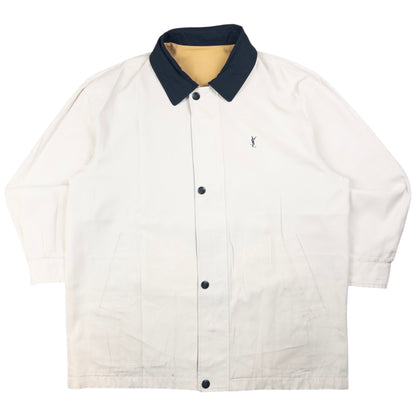 Vintage YSL Yves Saint Laurent Reversible Jacket Size L