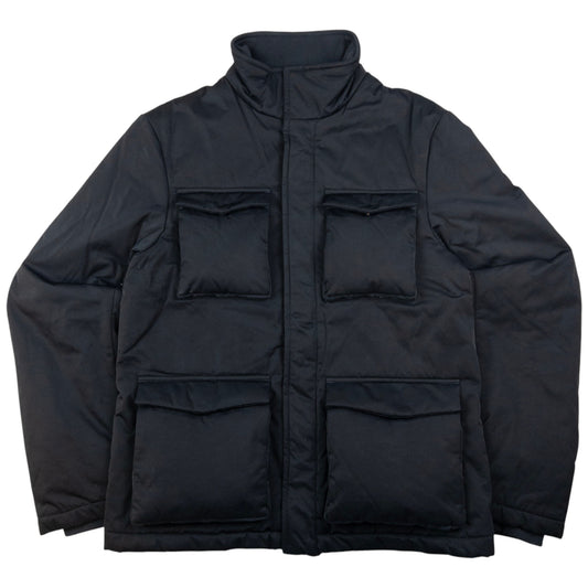 Vintage Armani Jeans Zip Up Padded Jacket Size M