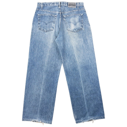 Vintage 2000s Levi's Silver Tab Straight Relaxed Denim Jeans Size W33