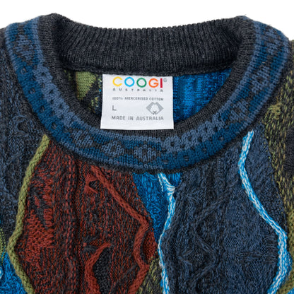 Vintage 80s Coogi Knit Jumper Size L