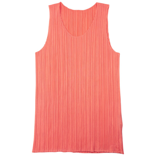 Vintage 90s Issey Miyake Pleated Vest Top Womens Size L