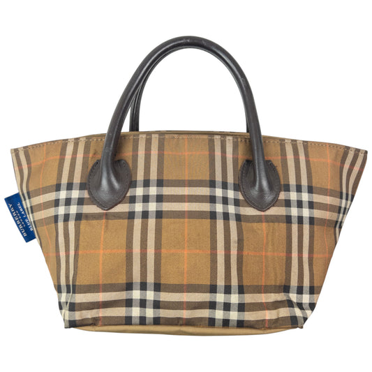 Vintage 2000s Burberry Blue Label Nova Check Handbag