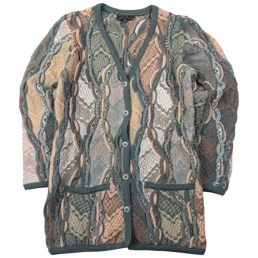 Vintage Coogi Knitted Cardigan Womens Size XS