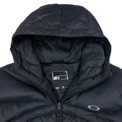 Vintage Oakley Zip Up Puffer Jacket Size M