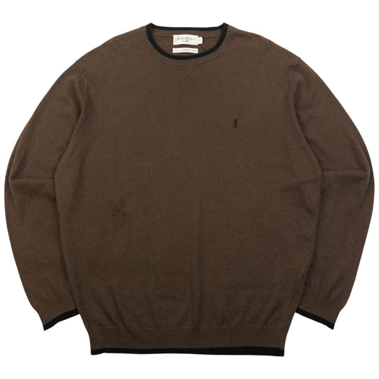 Vintage 2000s YSL Yves Saint Laurent Cashmere Jumper Size M