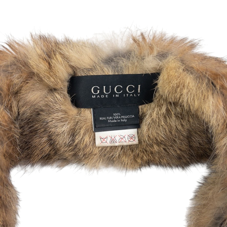 Vintage Gucci Fur Scarf
