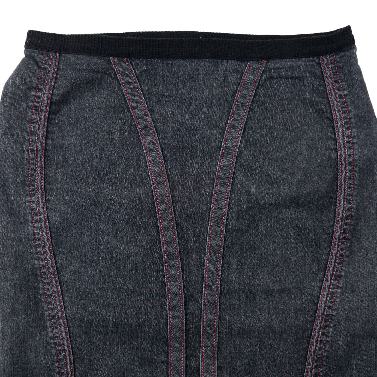 Vintage 2000s Armani Jeans Denim Skirt Womens Size W32