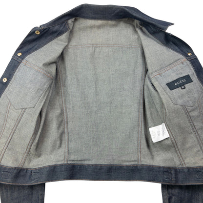 Vintage SS2000 Gucci Denim Jacket Womens Size S