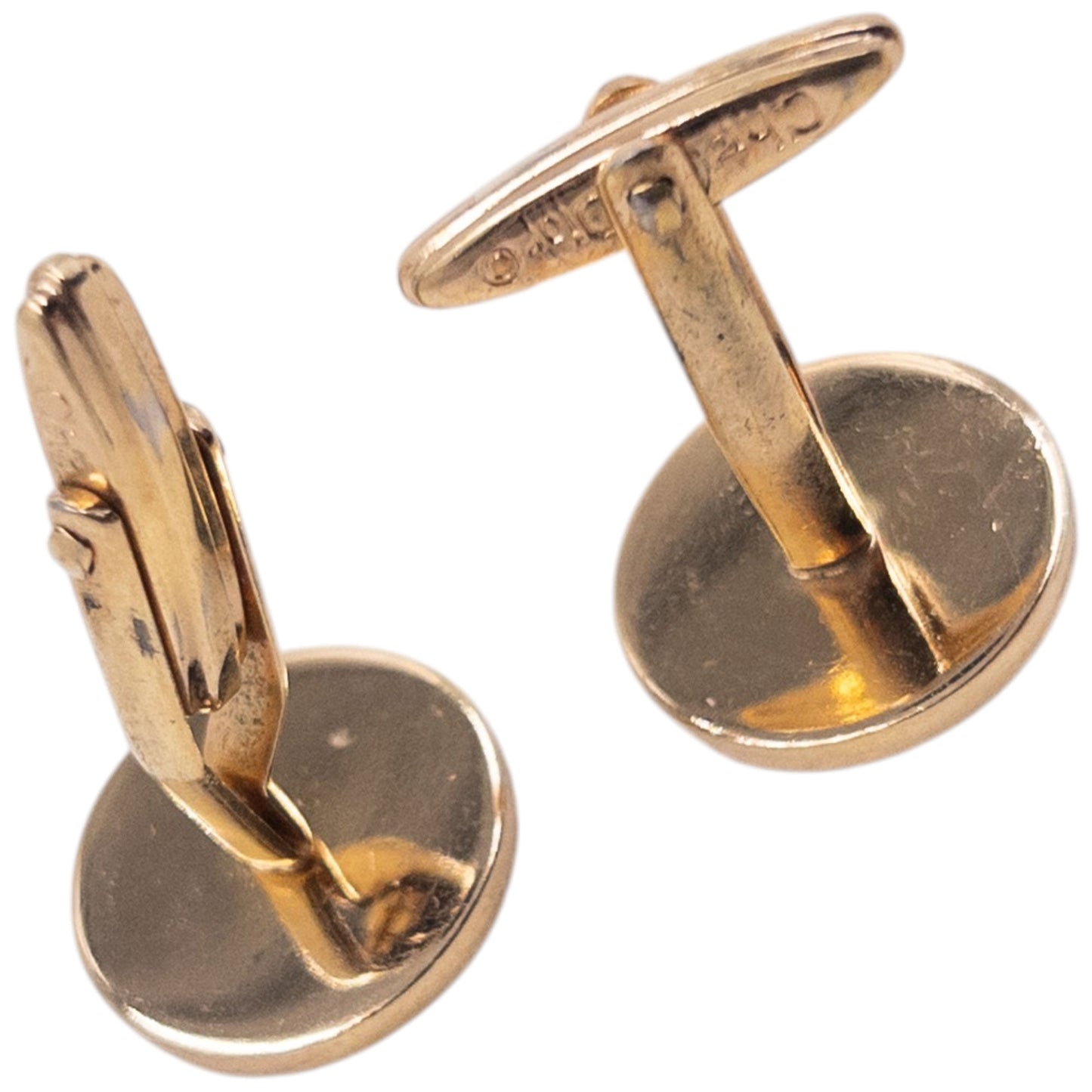 Vintage 90s Dior Embossed Cufflinks