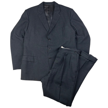 Vintage Burberry Jacket & Trousers Suit Set Size L