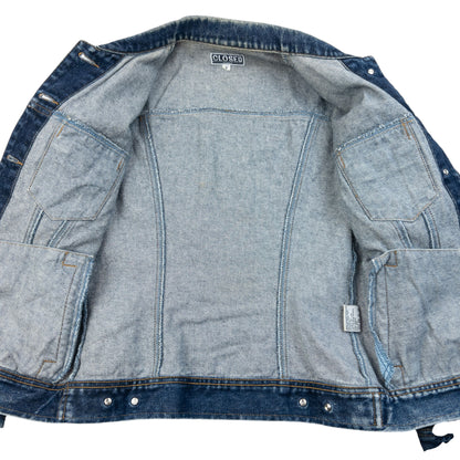 Vintage 80s Marithe + Francois Girbaud CLOSED Denim Jacket Womens Size S