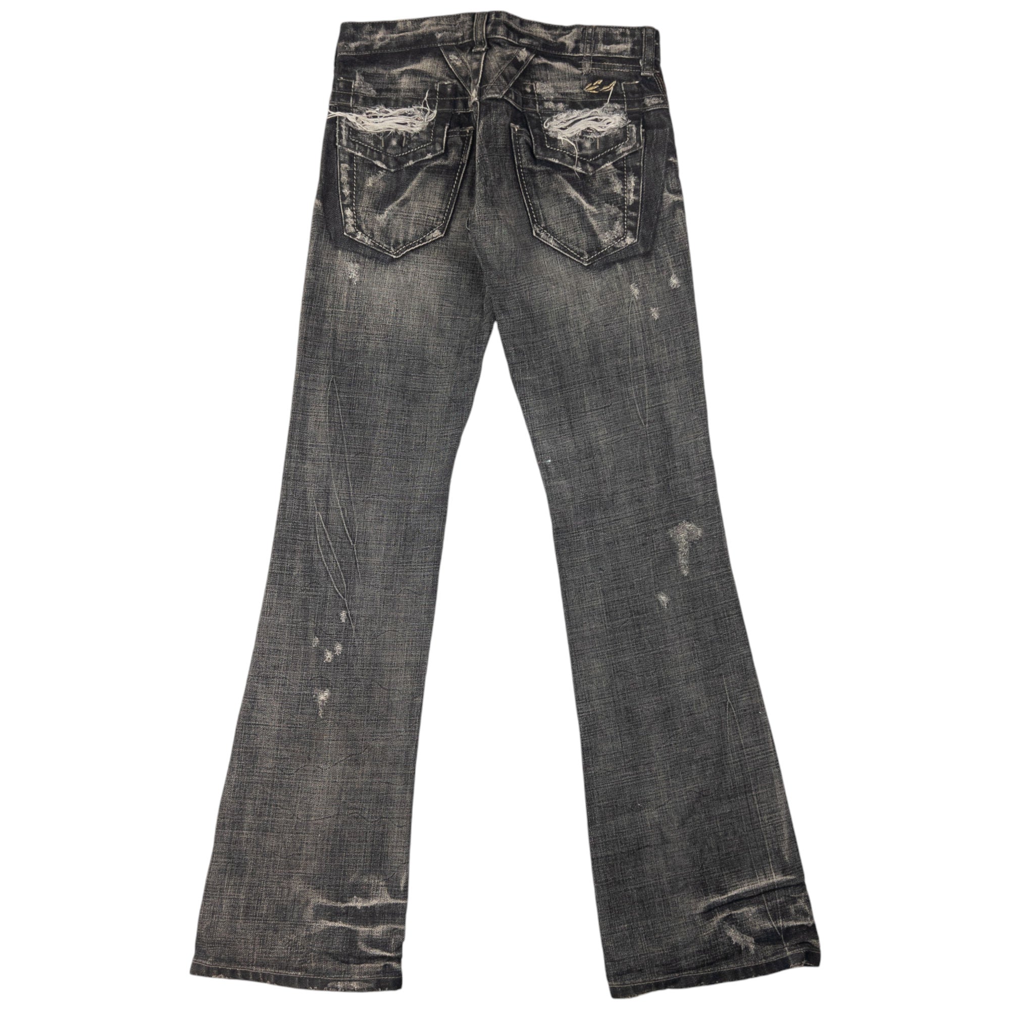 Vintage Marithe + Francois Girbaud Flared Denim Jeans Size W28
