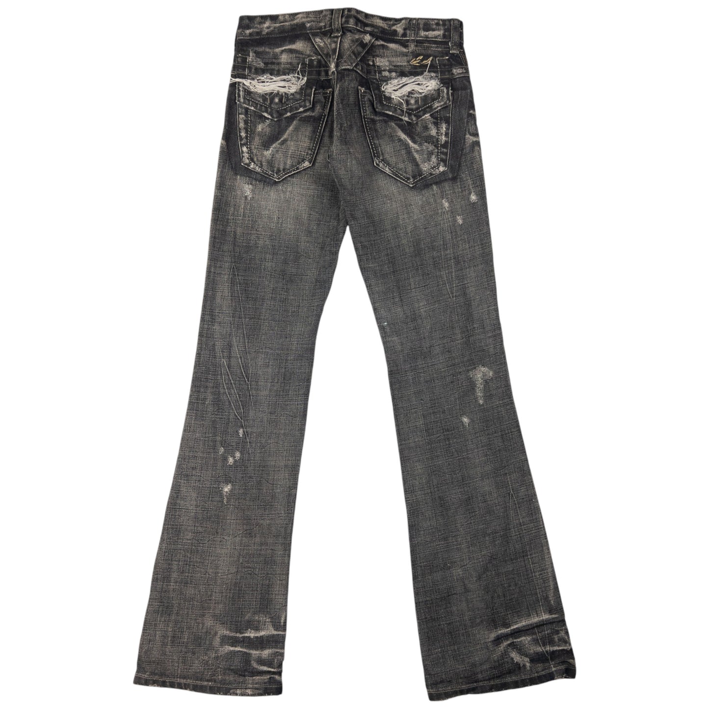 Vintage Marithe + Francois Girbaud Flared Denim Jeans Size W28