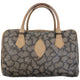 Vintage 80s YSL Yves Saint Laurent Pattern Leather Handbag