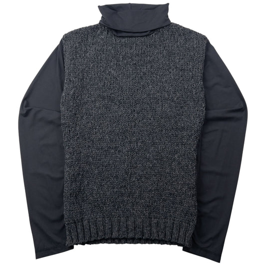Vintage 90s Jean Paul Gaultier Homme Turtleneck Jumper Womens Size S