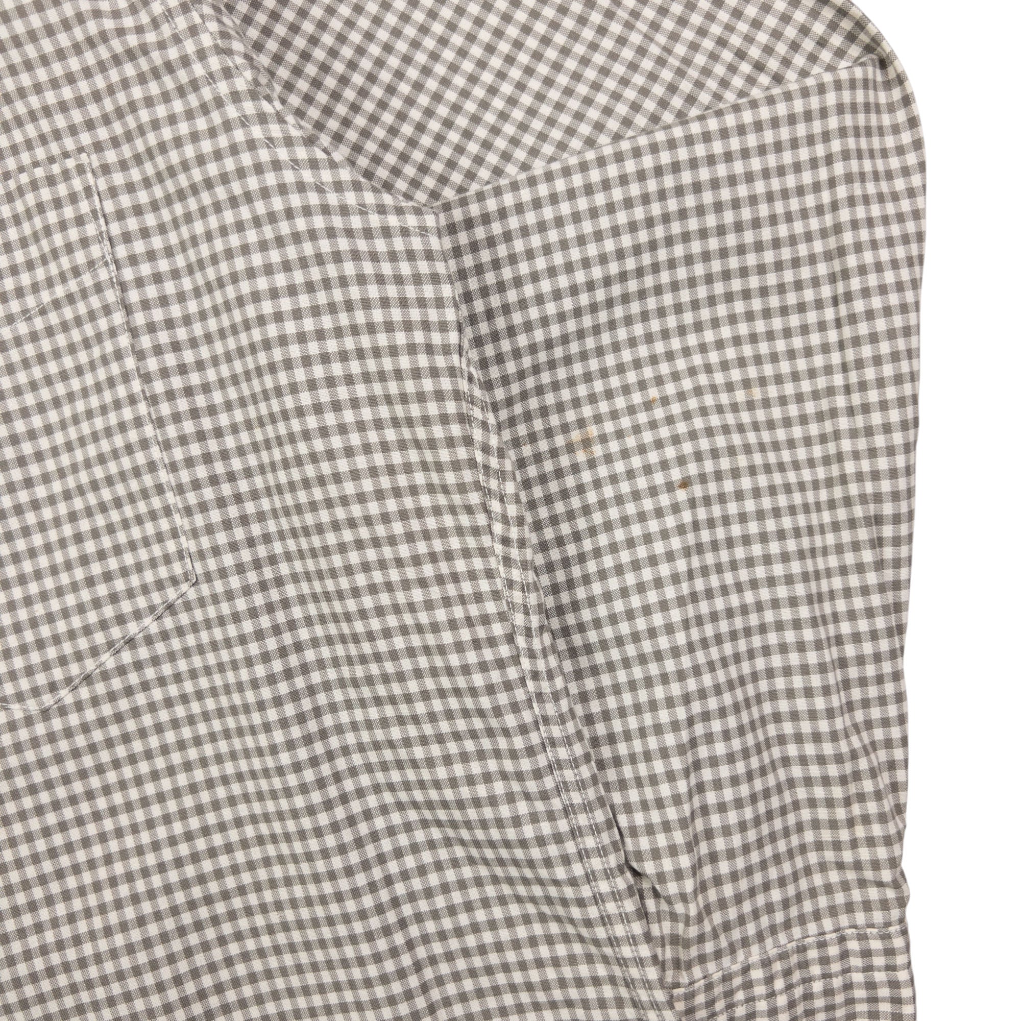 Vintage Issey Miyake Checkered Long Sleeve Button Up Shirt Size M