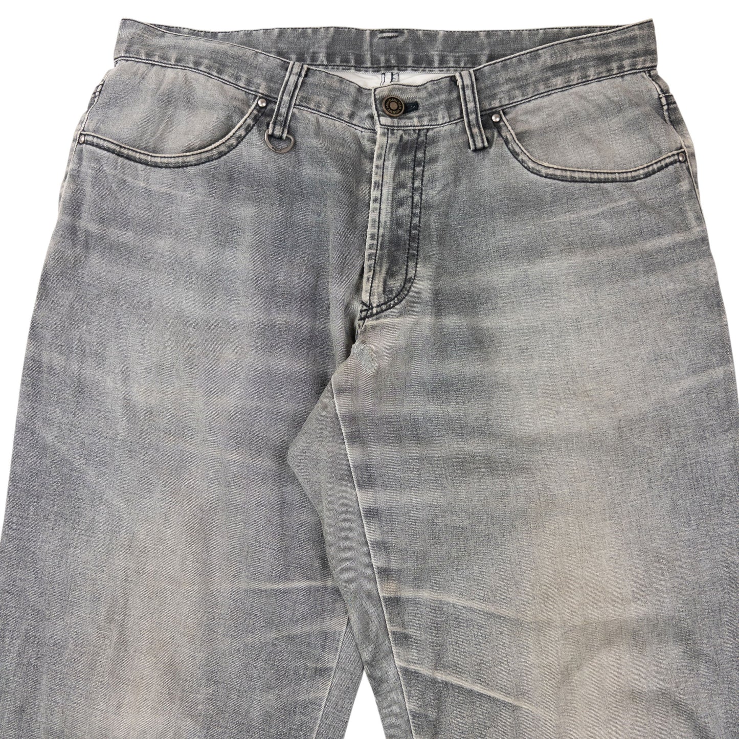 Vintage 90s Gaultier HOMME Objet Lightweight Denim Jeans Size W32