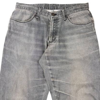 Vintage 90s Gaultier HOMME Objet Lightweight Denim Jeans Size W32