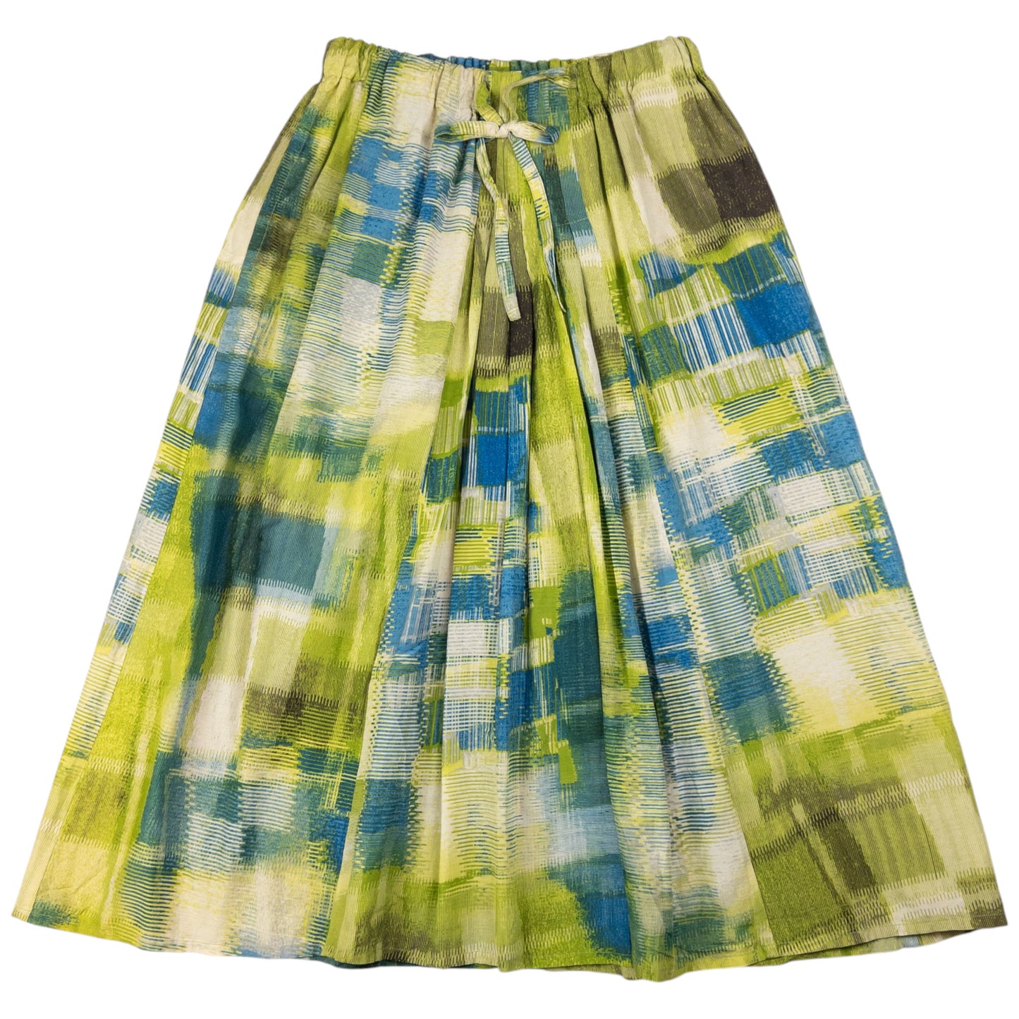 Vintage Plantation By Issey Miyake Pattern Skirt Womens Size W30