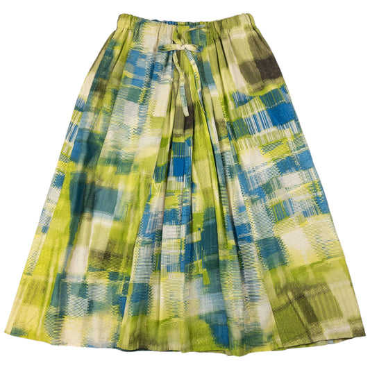 Vintage Plantation By Issey Miyake Pattern Skirt Womens Size W30