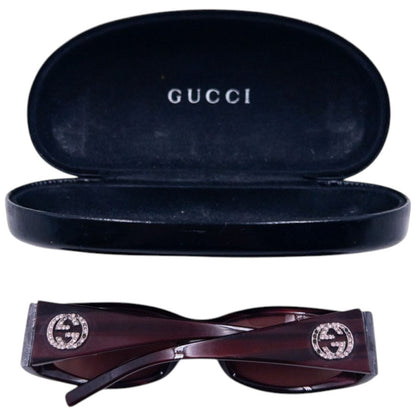 Vintage 2000s Gucci By Tom Ford Diamanté Sunglasses