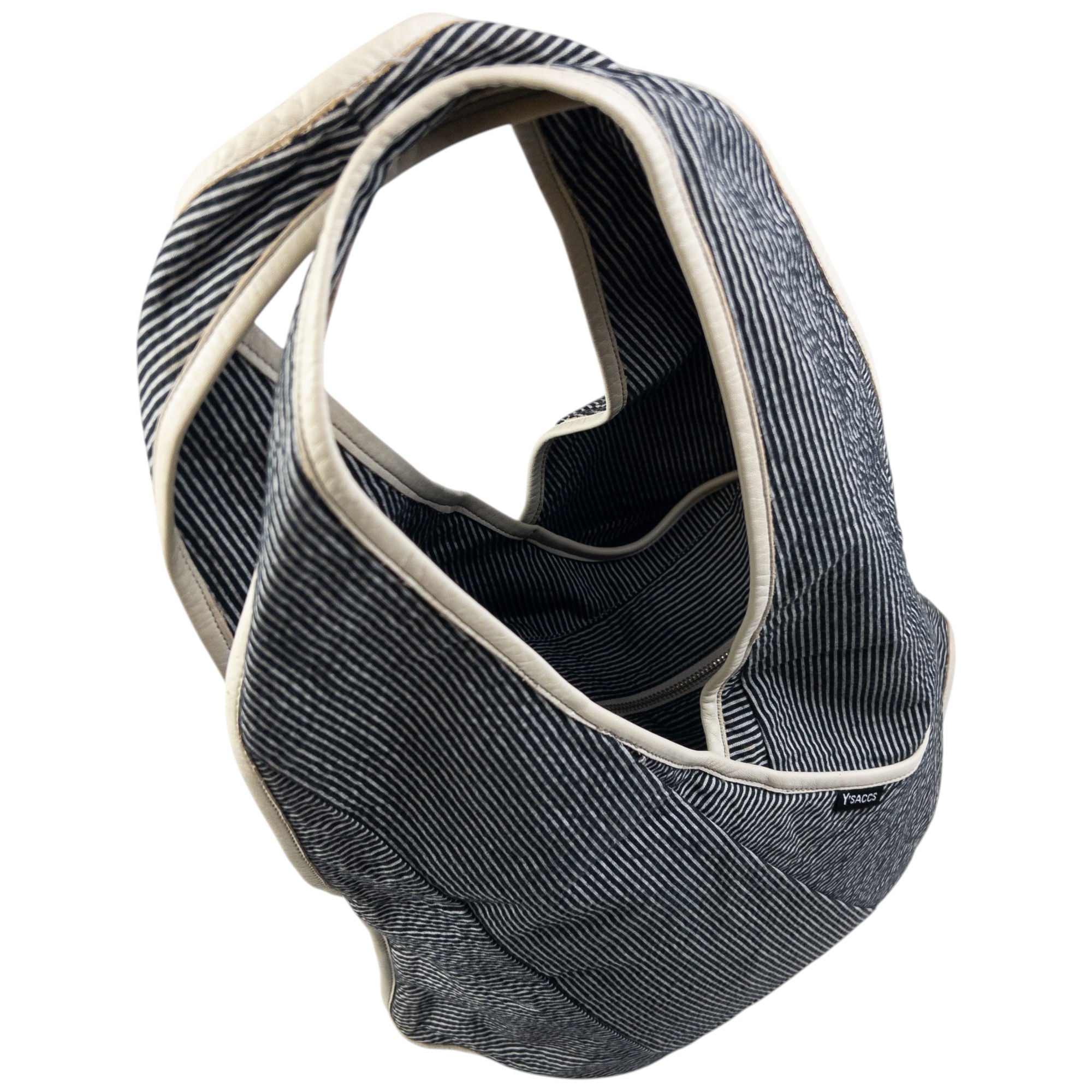 Vintage Y'Saccs By Yohji Yamamoto Striped Shoulder Bag