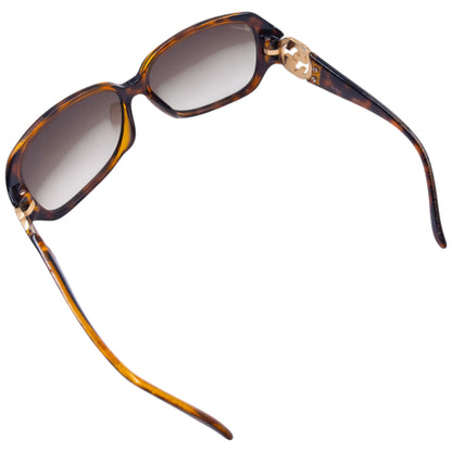 Vintage 2000s Gucci Diamanté Tortoise Shell Sunglasses
