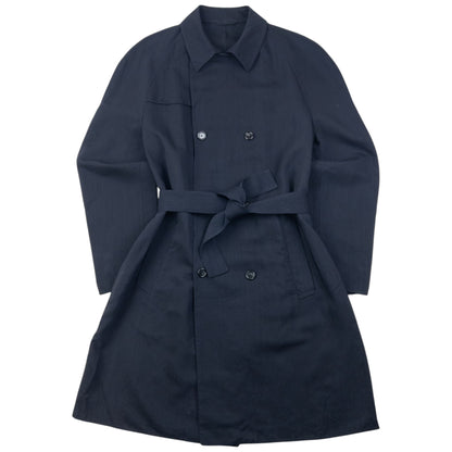 Vintage 2000s Burberry Lightweight Belt Waist Trench Jacket Size M