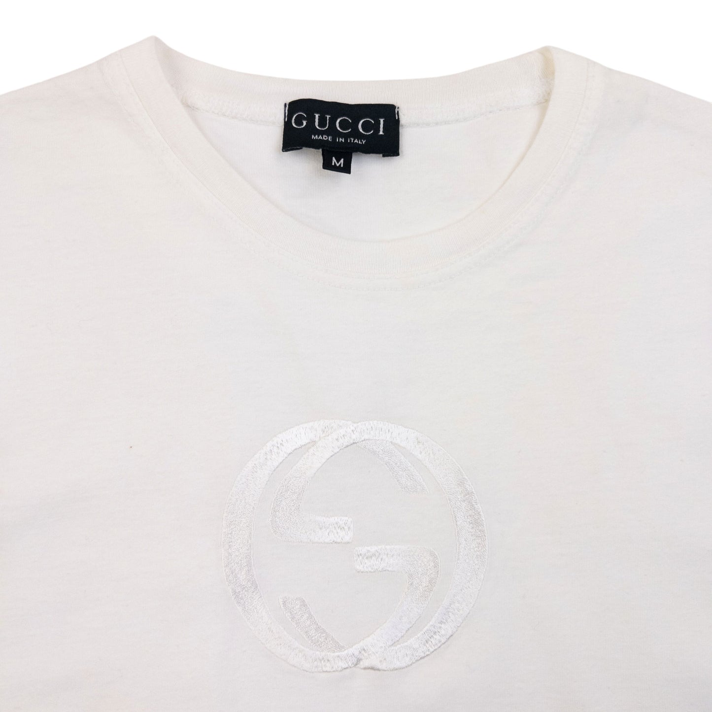 Vintage 90s Gucci By Tom Ford Embroidered T Shirt Womens Size M