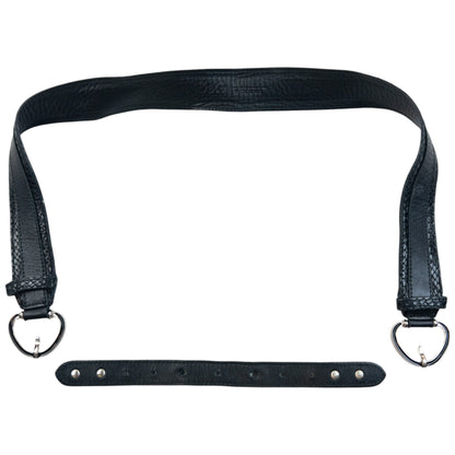 Vintage 2000s Dolce & Gabbana Leather Snakeskin Belt Size L