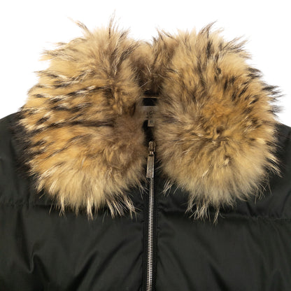 Vintage 2000s Dolce & Gabbana Fur Collar Puffer Jacket Womens Size M