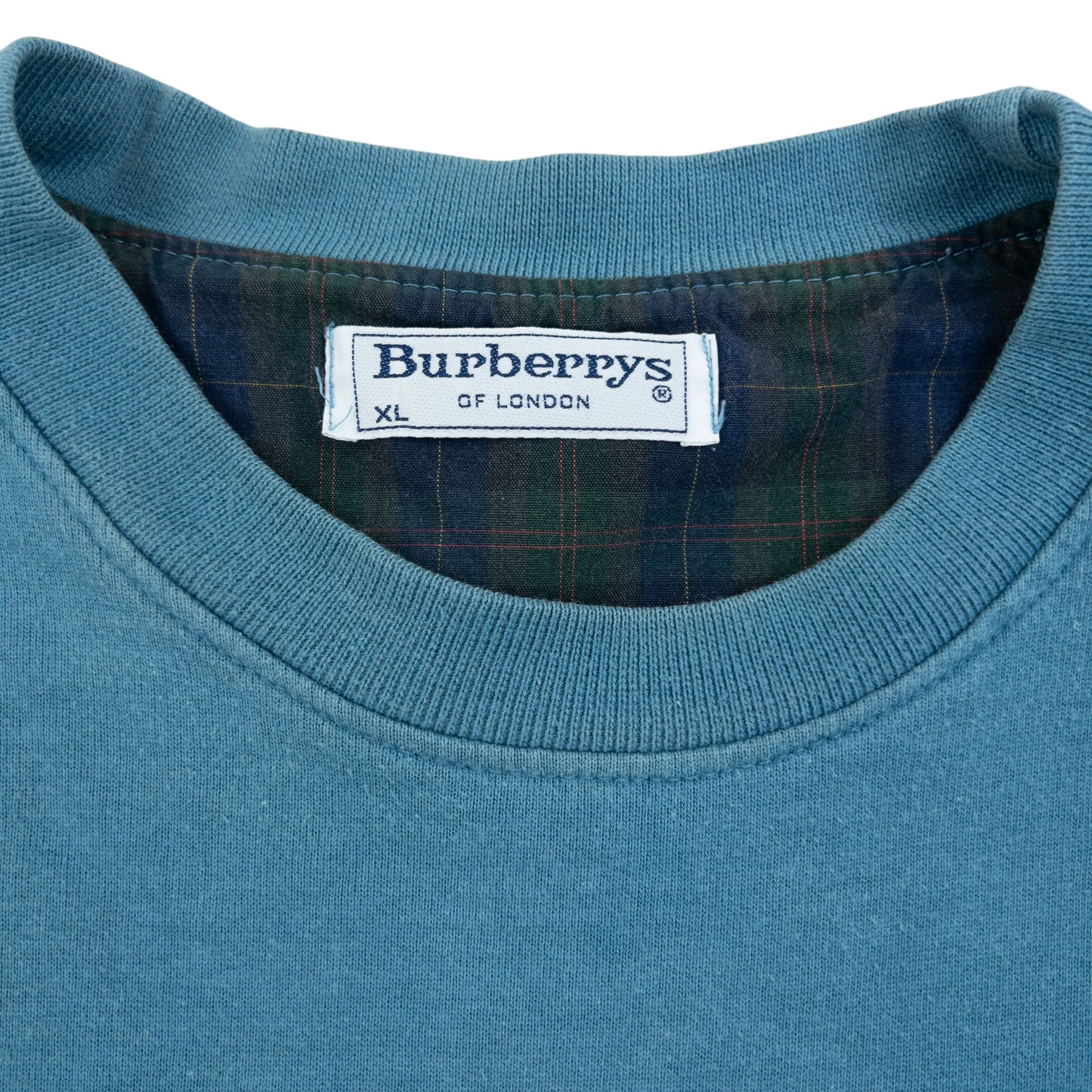 Vintage 90s Burberry Embroidered Sweatshirt Size M